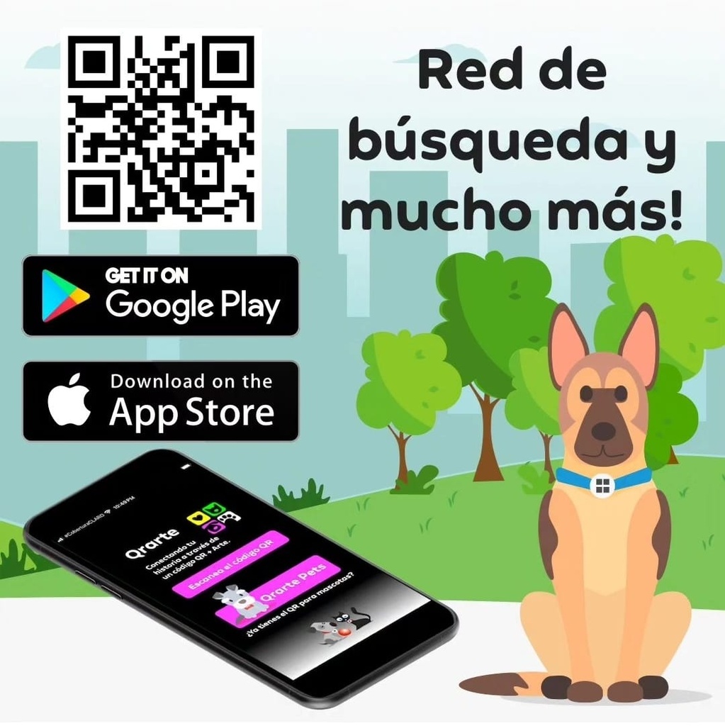 Plaquita QR de localización