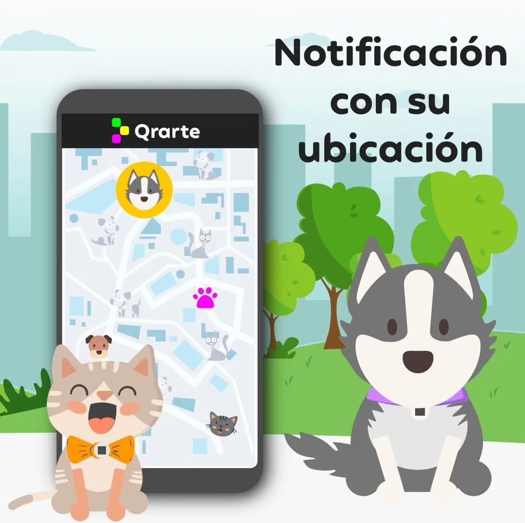 Plaquita QR de localización