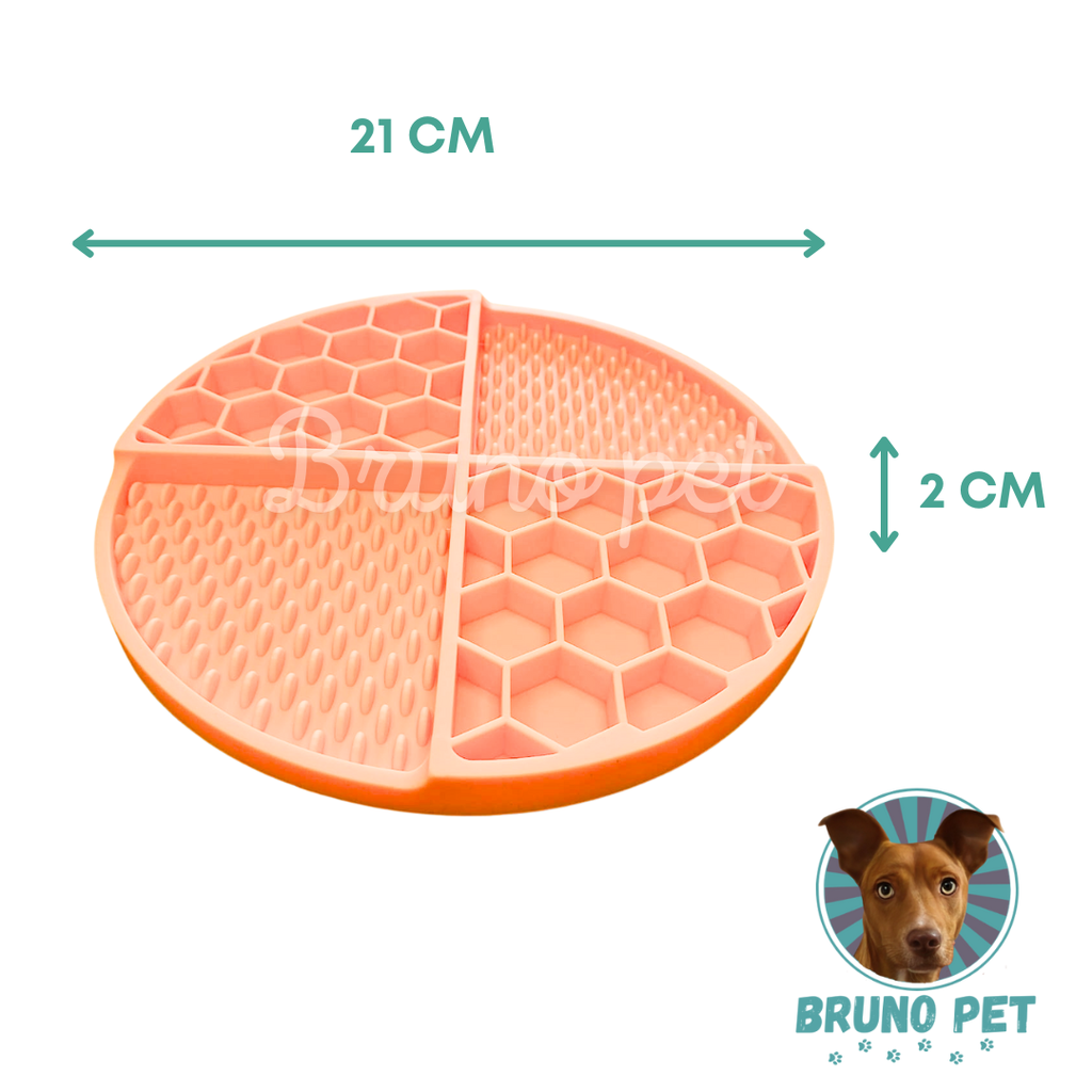 Lickmat circulito - nivel 1 Naranja