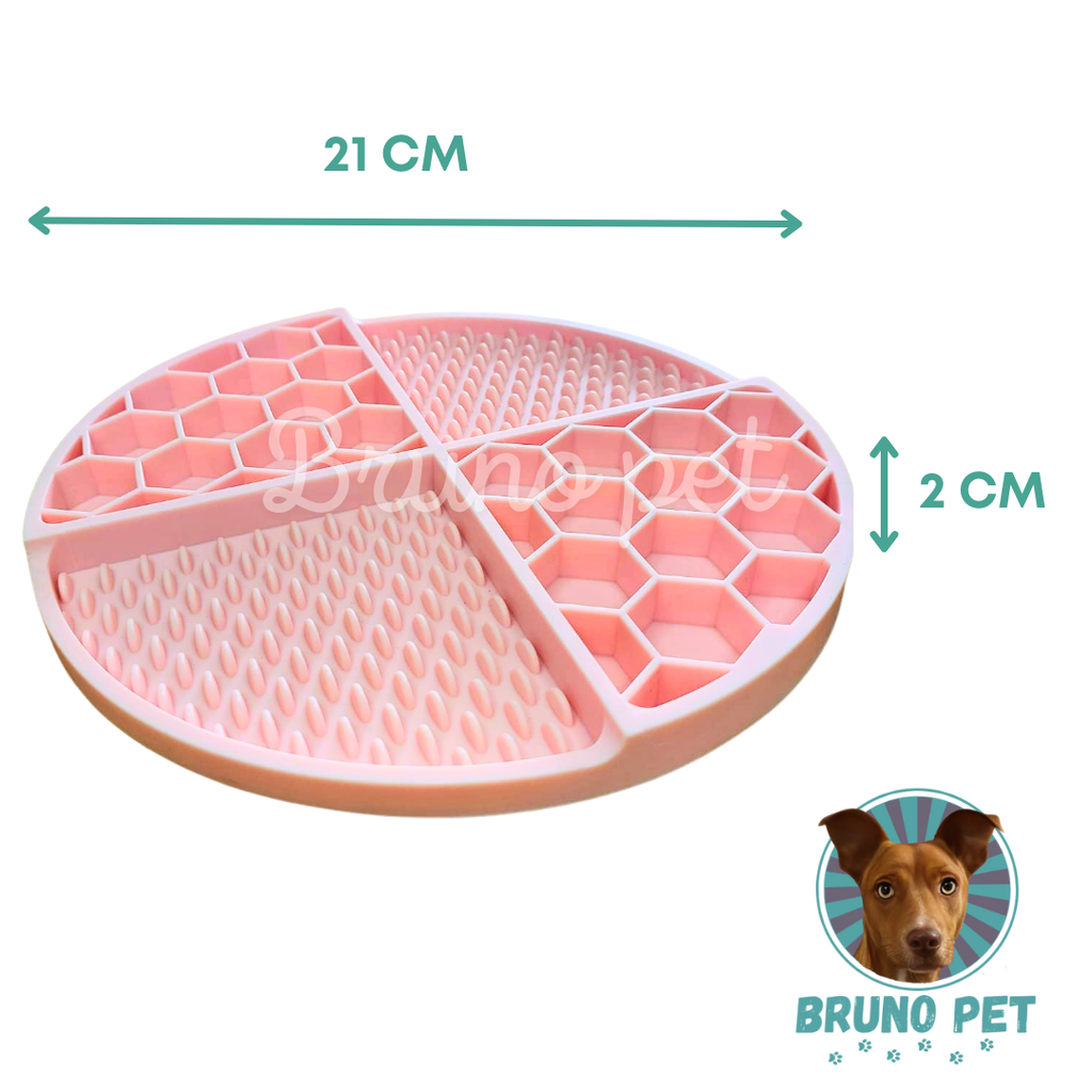 Lickmat circulito - nivel 1 Rosado