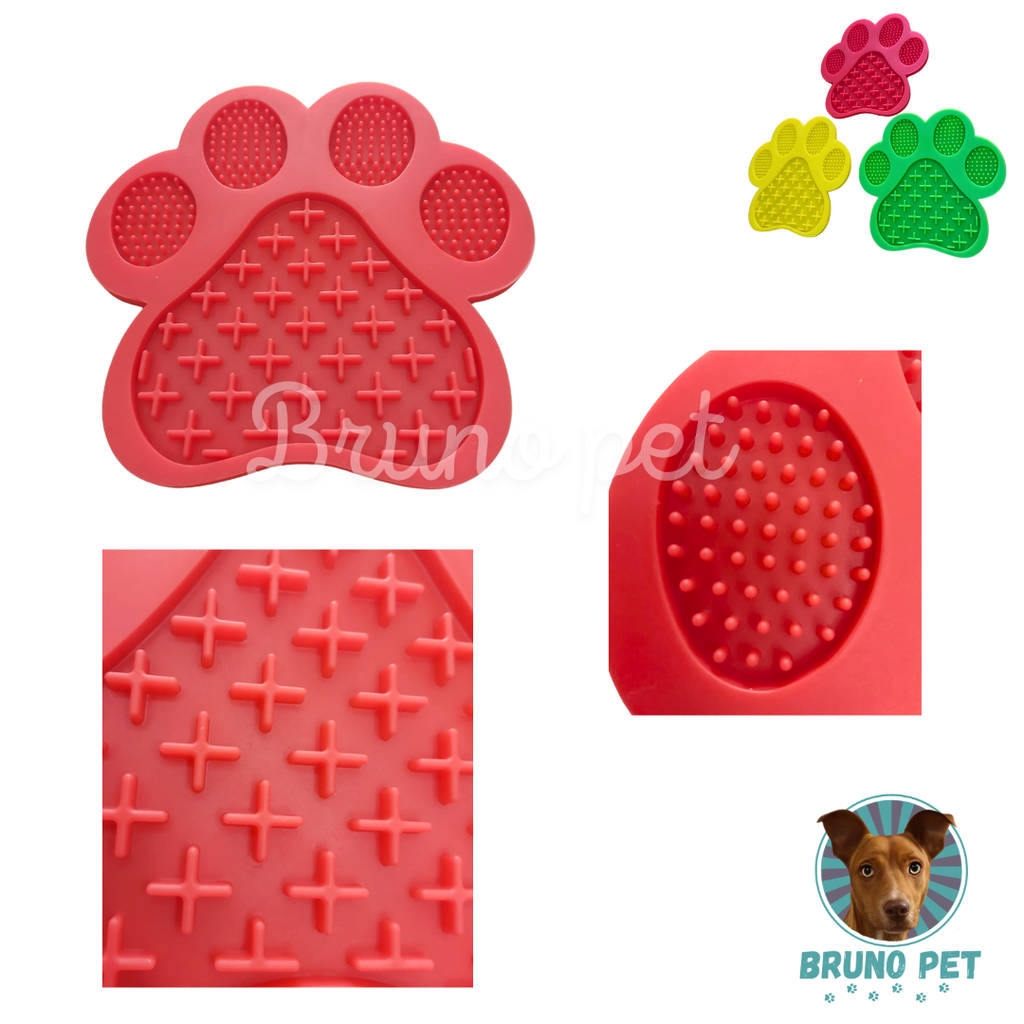Lickmat huellita - nivel 1	Rojo
