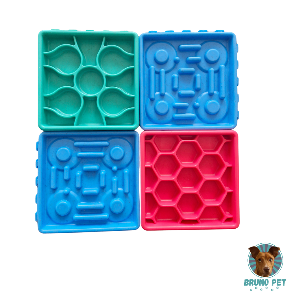Lickmat 2X2 azul- nivel 1 