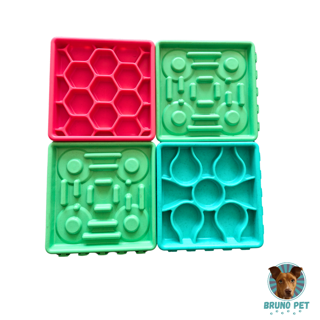Lickmat 2X2 verde- nivel 1