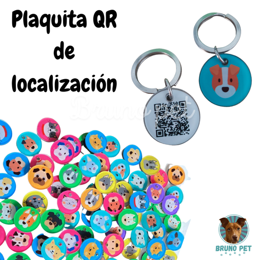[3036] Plaquita QR de localización