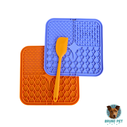 [3822] Lickmat 2x1 - nivel 1 morado/naranja